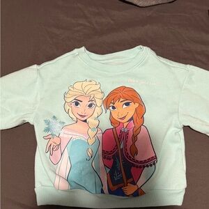 Old Navy Kids Frozen Sweatshirt - Light Green